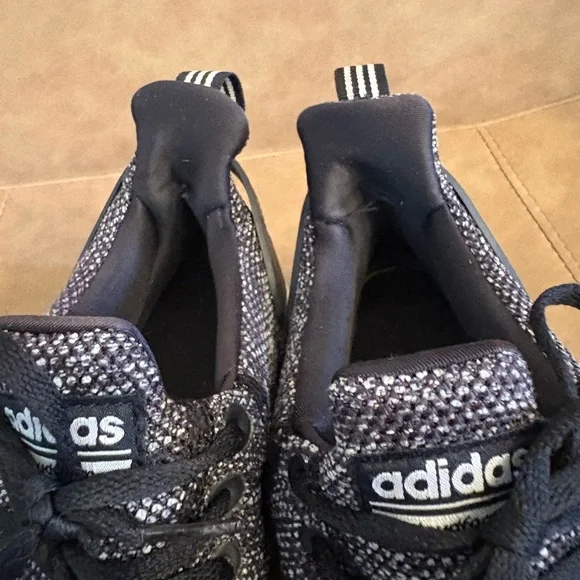 Adidas men’s Lyte Racer Byd black gray shoes sneaker athletic size 9.5 - Picture 7 of 9